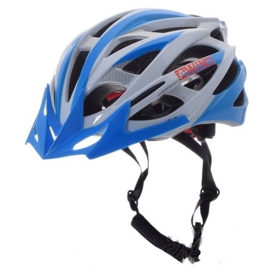 KASK MOON M 55-58cm NIEBIESKO-BIAŁY -zdjęcie numer 1