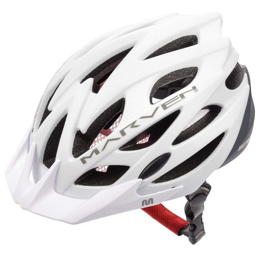 KASK MT MARVEN ROZM. L 58-61cm BIAŁO/SZARY -zdjęcie numer 1
