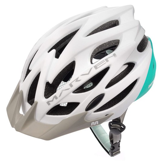 KASK MT MARVEN ROZM. M 55-58cm BIAŁO-MIĘTOWY -zdjęcie numer 1
