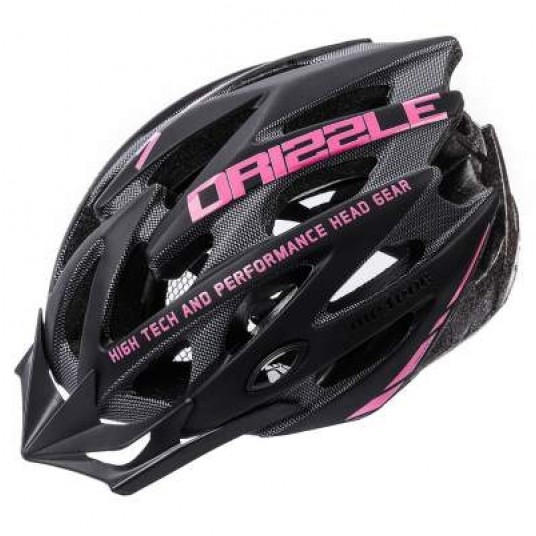 KASK MT MV29 ROZM. M 55-58cm DRIZZLE BLACK/PINK -zdjęcie numer 1