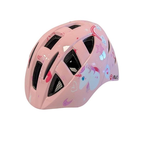 KASK PNY-11 ROZM. M 46-51cm JASNO RÓŻOWY UNICORN -zdjęcie numer 1