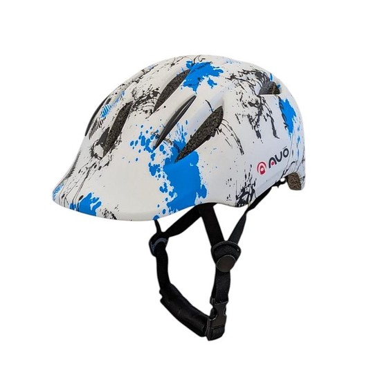 KASK PNY10 ROZM. L 51-55cm BIAŁO/NIEBIESKI -zdjęcie numer 1