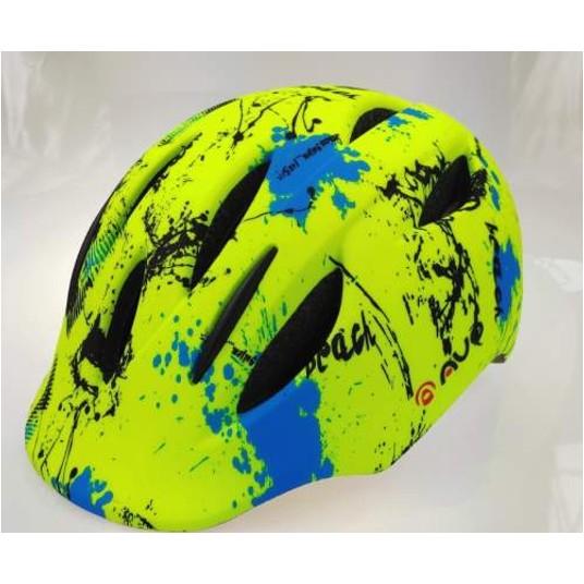 KASK PNY10 ROZM. M 48-52cm ZIELONY FLUO MAT -zdjęcie numer 1