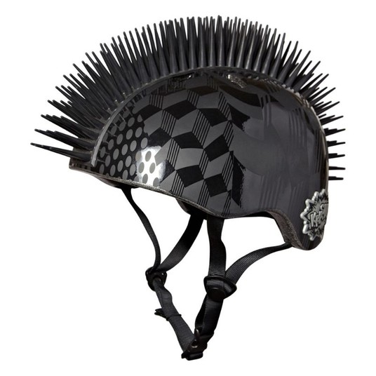 KASK RASKULLZ CUBE HEART BLACK ROZM. M 54-58cm 8+ -zdjęcie numer 1