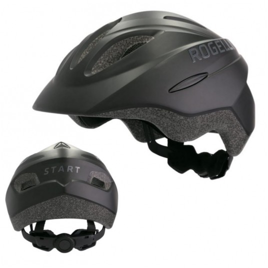 KASK ROGELLI START ROZM. M CZARNY -zdjęcie numer 1