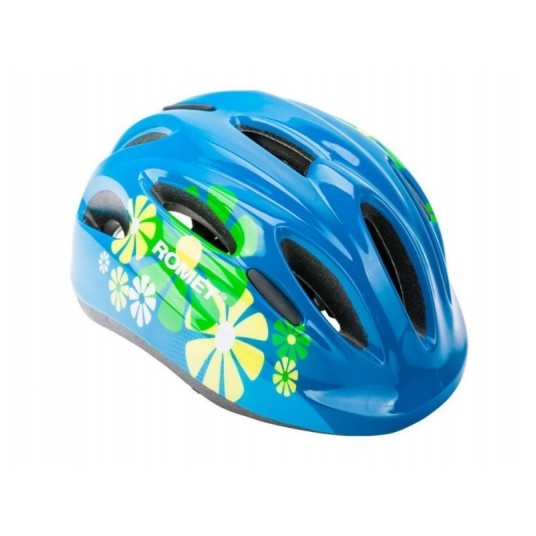 KASK ROMET ROZM. S (48-52) WT-024 W KWIATY -zdjęcie numer 1