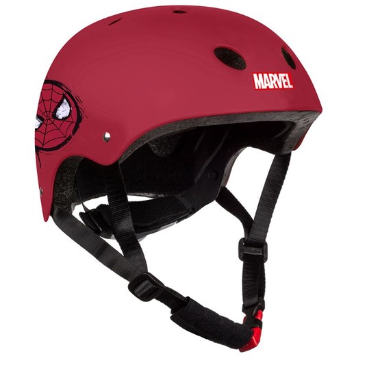 KASK ROZM. M 52-56cm IM-MOLD SPIDER MAN -zdjęcie numer 1