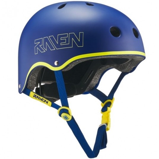 KASK RV ESSTO ROZM M/55-58cm/ NAVY/LIME -zdjęcie numer 1