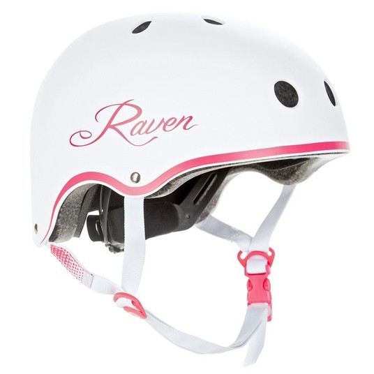 KASK RV ESSTO ROZM XS/48-52cm/ WHITE/PINK -zdjęcie numer 1