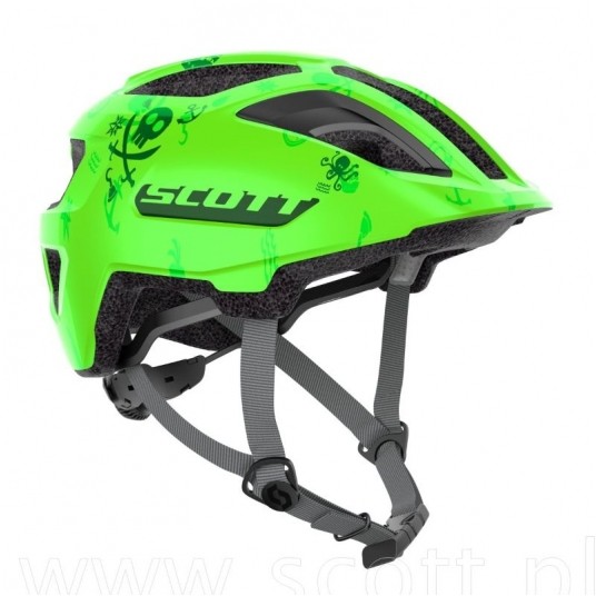 KASK SCOTT Jr Spunto (CE) fluo green one size -zdjęcie numer 1