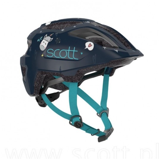 KASK SCOTT SPUNTO JUNIOR 1size dark blue -zdjęcie numer 1