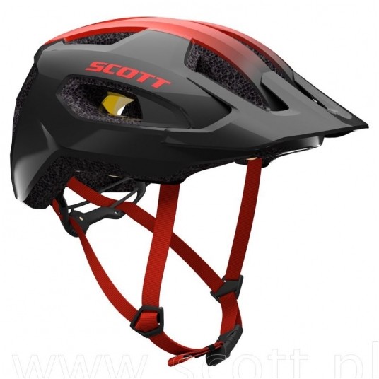 KASK SCOTT SUPRA PLUS ROZM. M/L DARK GREY/RED -zdjęcie numer 1