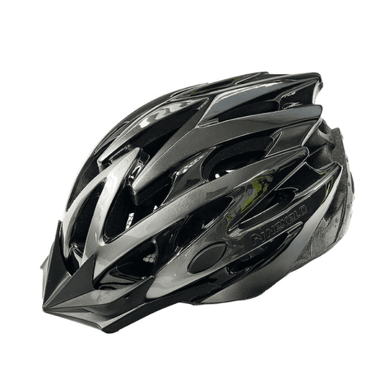 KASK STRAIGHT MAT ROZM. M 55-58cm CZARNO-SZARY -zdjęcie numer 1