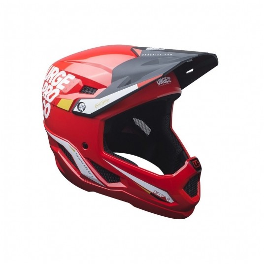 KASK URGE DELTAR ROZM. L 57-58cm CZERWONY -zdjęcie numer 1