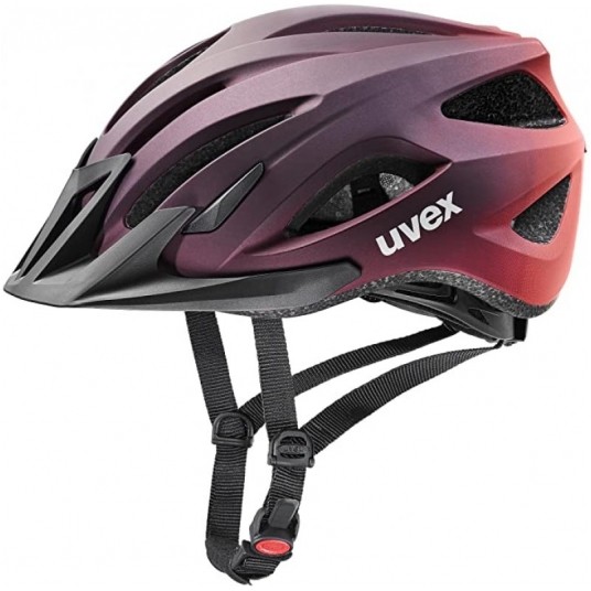 KASK UVEX VIVA3 ROZM. 56-62cm PLUM GRAPEFRUIT MAT -zdjęcie numer 1