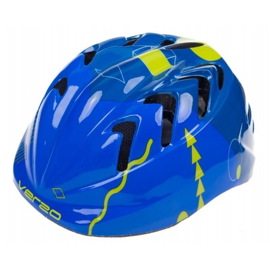 KASK VERSO KID PRO ROZM. S/48-52cm/ NIEB/ZIEL FIG -zdjęcie numer 1