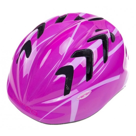 KASK VERSO KID PRO ROZM. S/48-52cm/ RÓŻOWY CIEMNY -zdjęcie numer 1