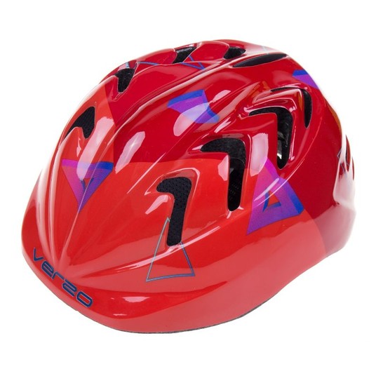 KASK VERSO KID PRO ROZM. XS/44-48cm/ CZERW TRÓJKĄT -zdjęcie numer 1