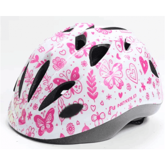 KASK VIA SHINY ROZM. M 53-55cm RÓŻ -zdjęcie numer 1