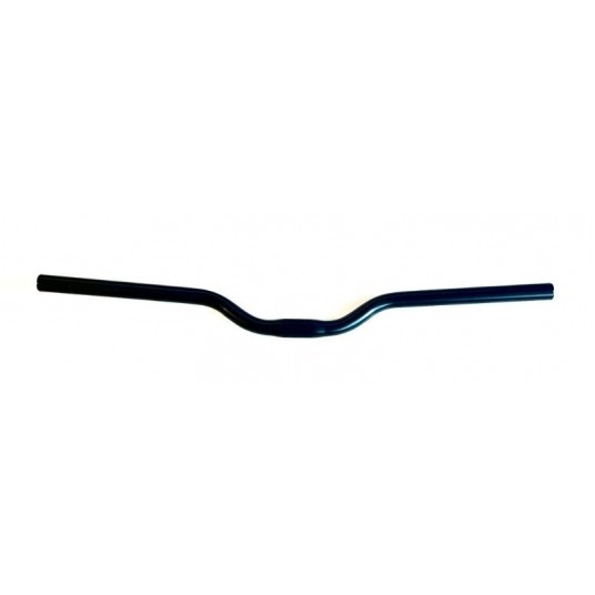 KIEROWNICA MDHB-015 CZARNA MAT ALU GIĘTA 640x40mm -zdjęcie numer 1