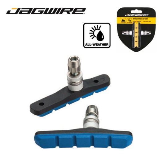 KLOCKI HAM. JAGWIRE COMP XC MTB V-BRAKE NIEB -zdjęcie numer 1