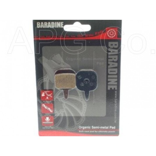 KLOCKI HAM. TARCZ. BARADINE DS-08 TEKTRO SEMIMETAL -zdjęcie numer 2