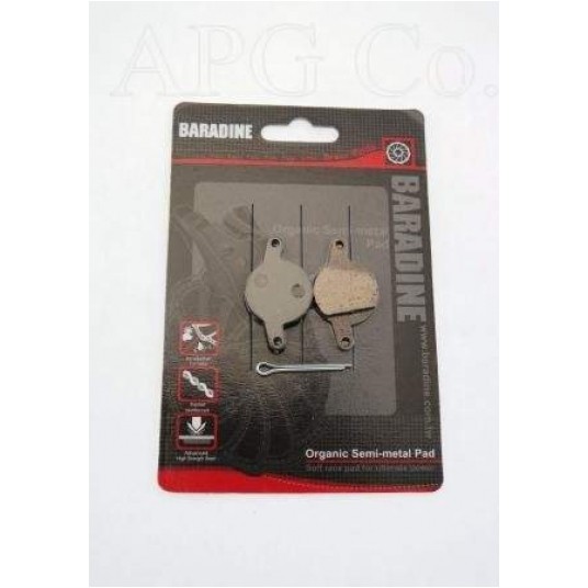 KLOCKI HAM. TARCZ. BARADINE DS-14 MAGURA SEMIMETAL -zdjęcie numer 3