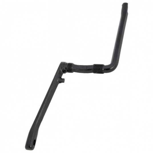KORBA BMX JEDNOCZĘŚC. STAL175mm 1/2' CZARNA SS-928 -zdjęcie numer 1