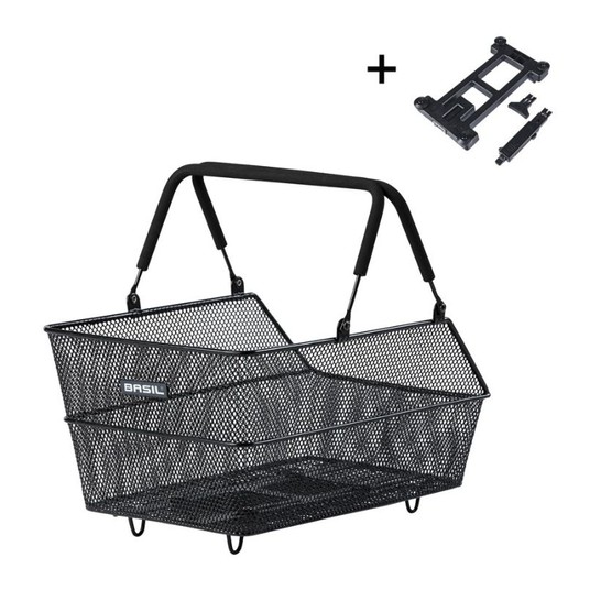 KOSZ NA BAGAŻNIK BASIL CENTO S MIK SYSTEM+ADAPTER -zdjęcie numer 1