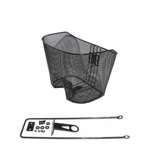 KOSZ PRZÓD SIATKA SAFE POD LAMPĘ HT-112 1" CZARNY -zdjęcie numer 1
