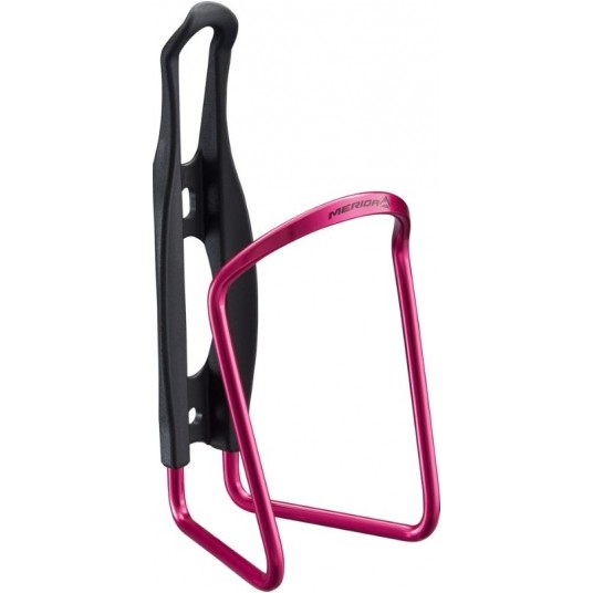 KOSZYK BIDONU MERIDA STANDARD ALU RÓŻOWY CA-MD090 -zdjęcie numer 1