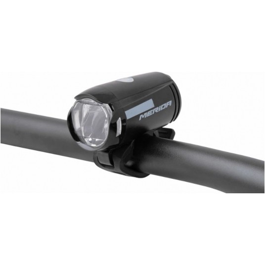 LAMPA PRZÓD MERIDA CZARNA 100 LUMEN HL-MD075 -zdjęcie numer 1