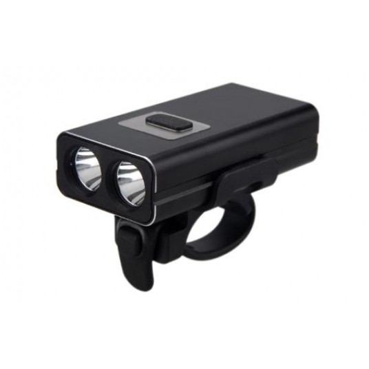 LAMPA PRZÓD USB 2x500lumenów 2200mAh -zdjęcie numer 1