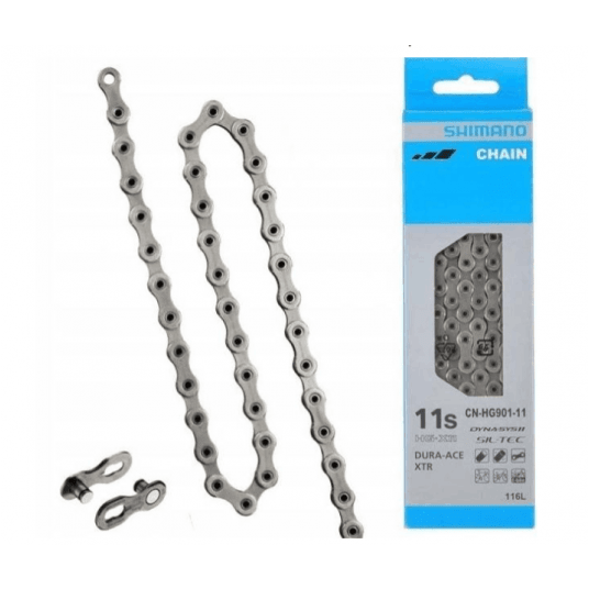 ŁAŃCUCH SHIMANO 11rz CN-HG901 116ogn+SPINKA E-BIKE -zdjęcie numer 1