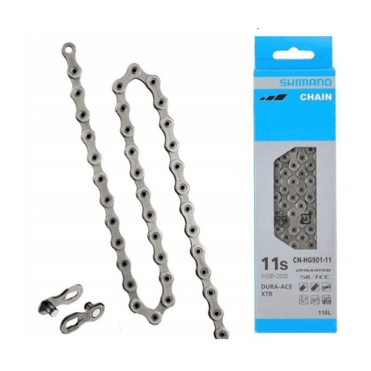 ŁAŃCUCH SHIMANO 11rz CN-HG901 116ogn+SPINKA E-BIKE -zdjęcie numer 1