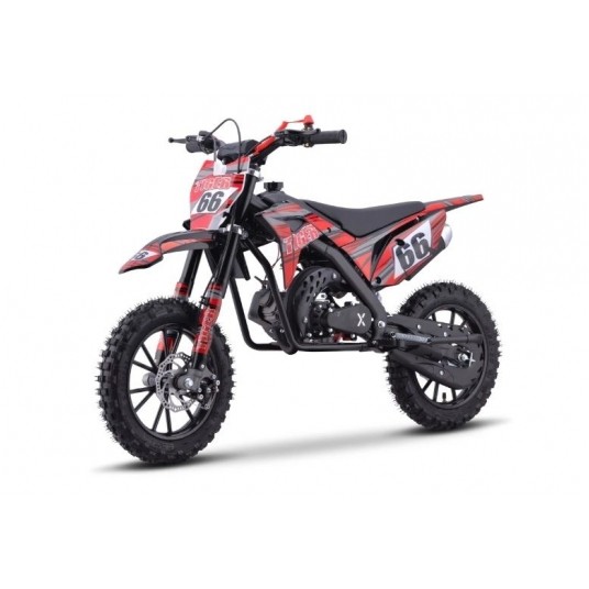 MOTOR SPALINOWY 49CC TIGER CZERWONY -zdjęcie numer 1