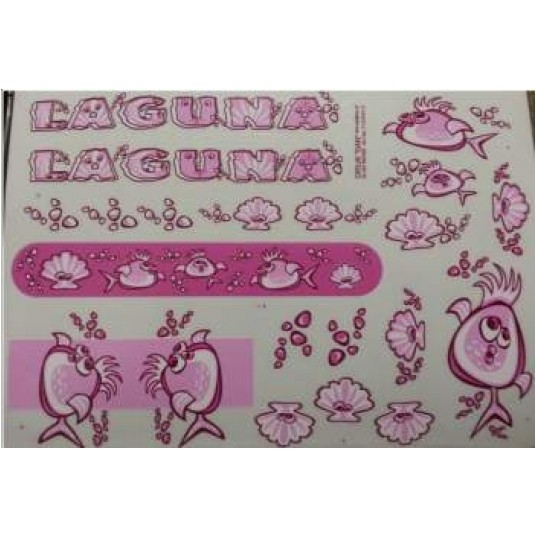 NAKLEJKA KR5 LAGUNA RÓŻOWA -zdjęcie numer 1