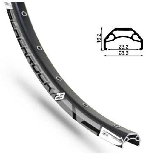 OBRĘCZ BLACKROCK23 29"x23 32otw. RODI CZARNA -zdjęcie numer 1