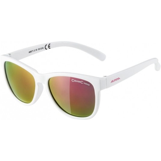 OKULARY ALPINA JUNIOR LUZY WHITE -zdjęcie numer 1