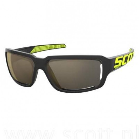 OKULARY SCOTT OBSESS ACS BLK/NEON YELLOW GOLD -zdjęcie numer 1