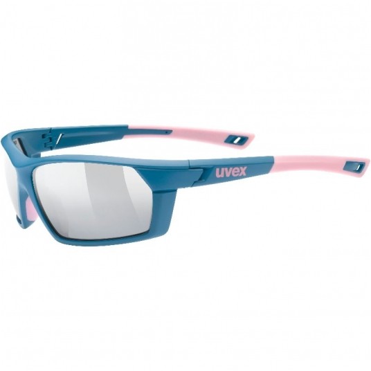 OKULARY UVEX SPORTSTYLE 225 BLUE MATT - ROSE -zdjęcie numer 1