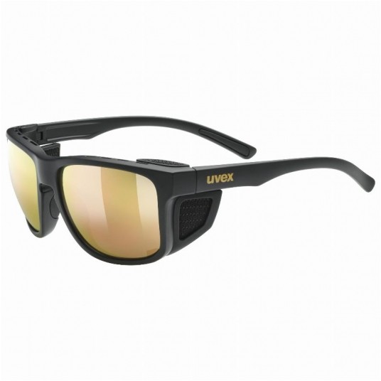 OKULARY UVEX SPORTSTYLE 312 BLACK MATT-GOLD -zdjęcie numer 1