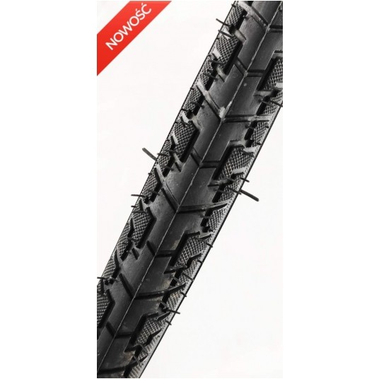 OPONA BLACK1 26x1-3/8 37-590 + 1mm R-3117 -zdjęcie numer 1