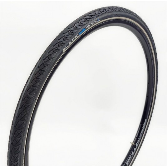 OPONA BLACK1 28x1 5/8 x1 3/8 622x37+3mm REFLEX UNI -zdjęcie numer 1