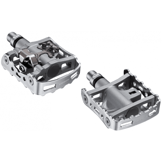 PEDAŁY SHIMANO SPD PD-M324 SREBRNE -zdjęcie numer 1