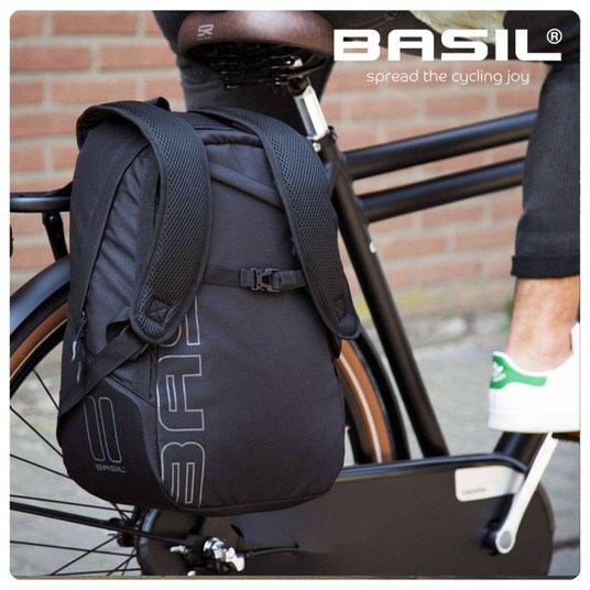 PLECAK BASIL FLEX BACKPACK 17L BLACK -zdjęcie numer 4