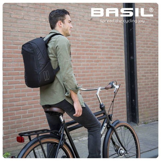 PLECAK BASIL FLEX BACKPACK 17L BLACK -zdjęcie numer 5
