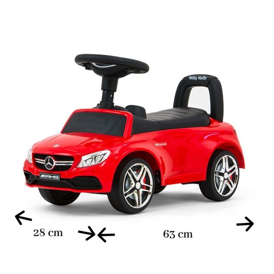 POJAZD MERCEDES-AMG C63 COUPE RED S -zdjęcie numer 2