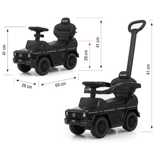 POJAZD MERCEDES G350d BLACK Z RĄCZKĄ -zdjęcie numer 2