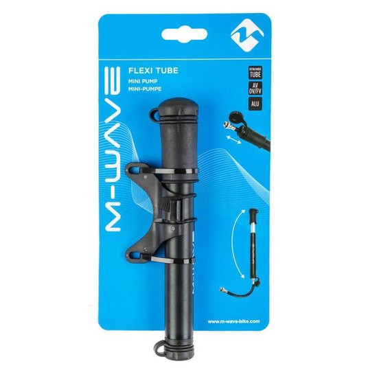 POMPKA M-WAVE FLEXI TUBE ALU Z WEŻYKIEM AV/DV/FV -zdjęcie numer 2